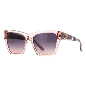 New GUESS Brown Cat Eye GU00113/S 57Z Sunglasses Women
